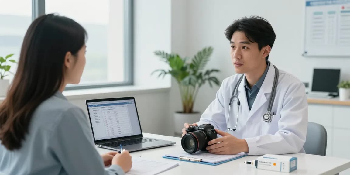 Buy tirzepatide consultation in a modern clinic, showcasing patient care and treatment options.