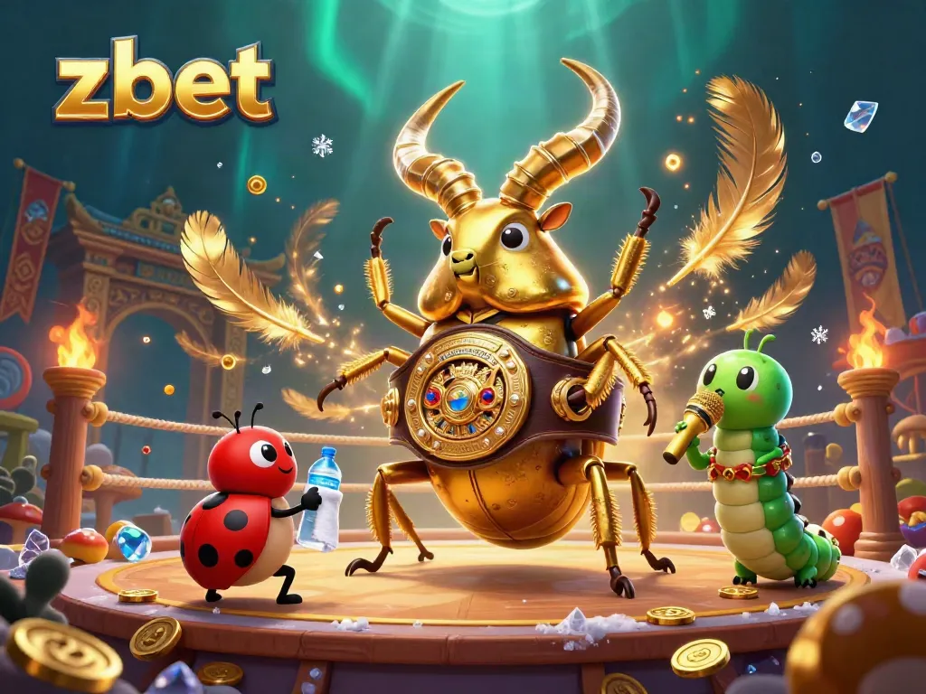 Experience thrilling wins with Zbet in a dynamic cartoon scene filled with vibrant casino elements.